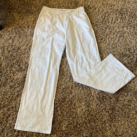 Linen blend pants - Picture 1 of 2